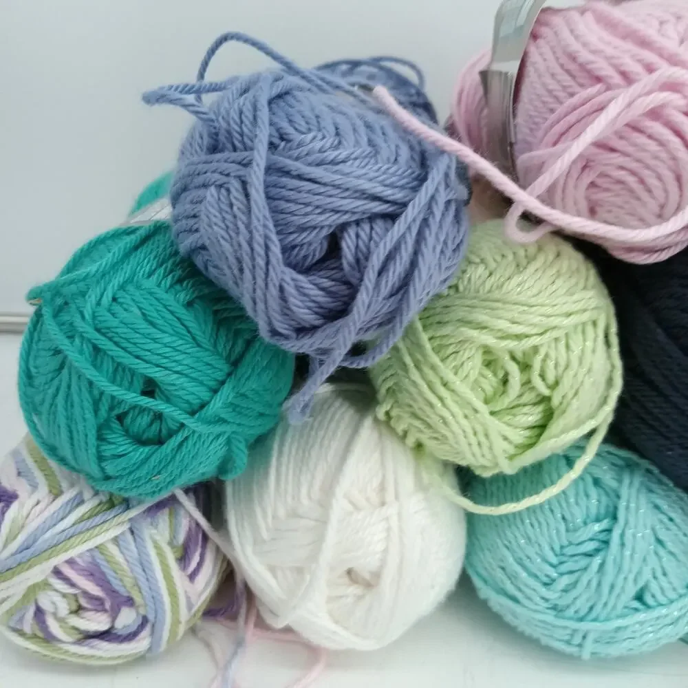 15X Hobby Lobby I Love This Cotton! 100% Cotton Worsted Yarn Lot Skeins